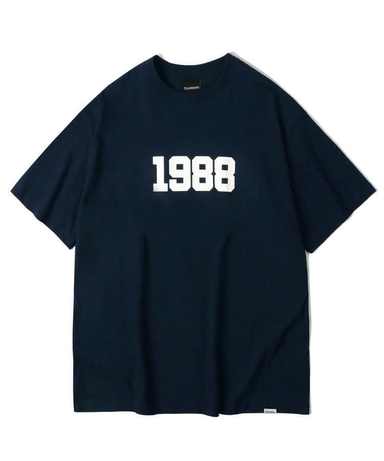 1988 로고 티셔츠-네이비-FILLUMINATE