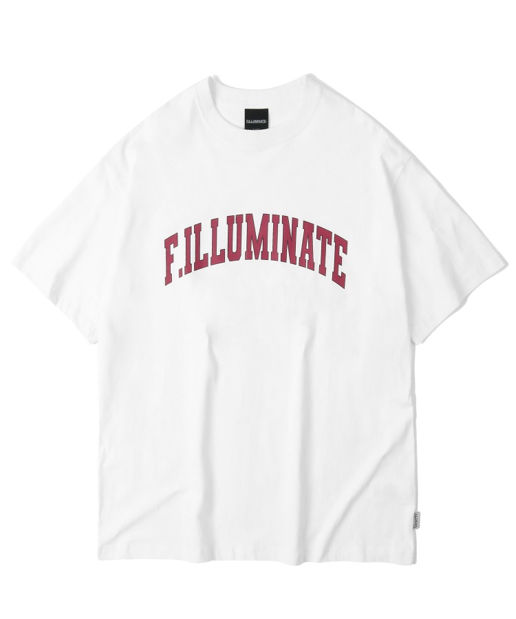 어센틱 로고 티셔츠-화이트-FILLUMINATE